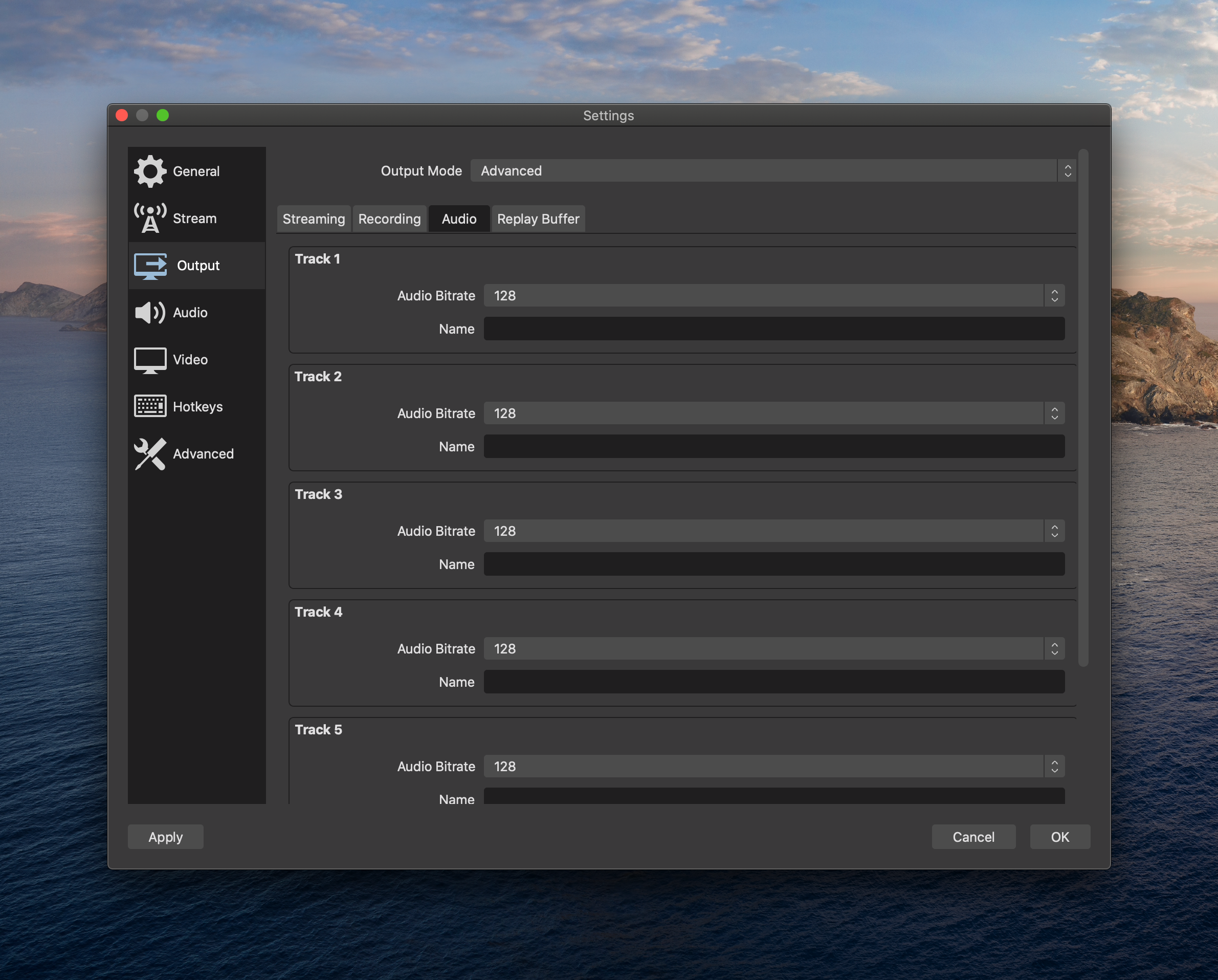 keyframe interval obs studio